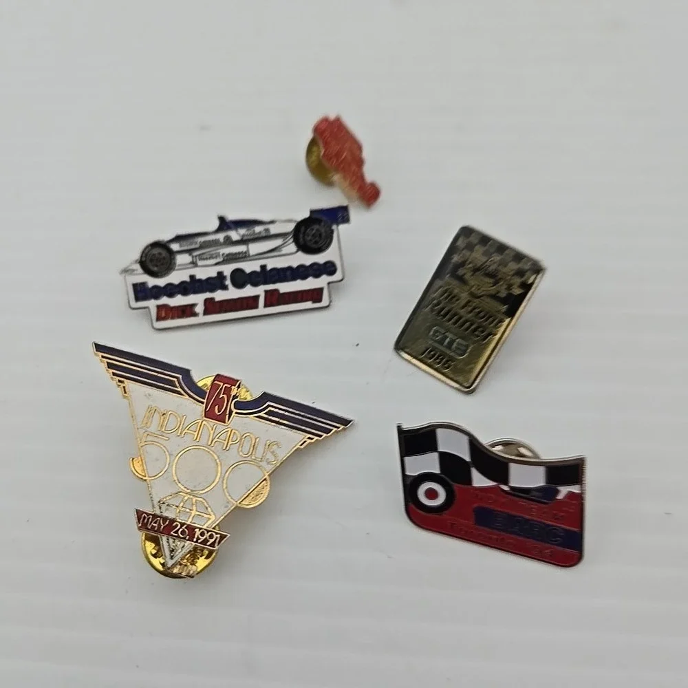 Indy Car Indy 500 Racing Lapel Pin‎ Lot Of 5